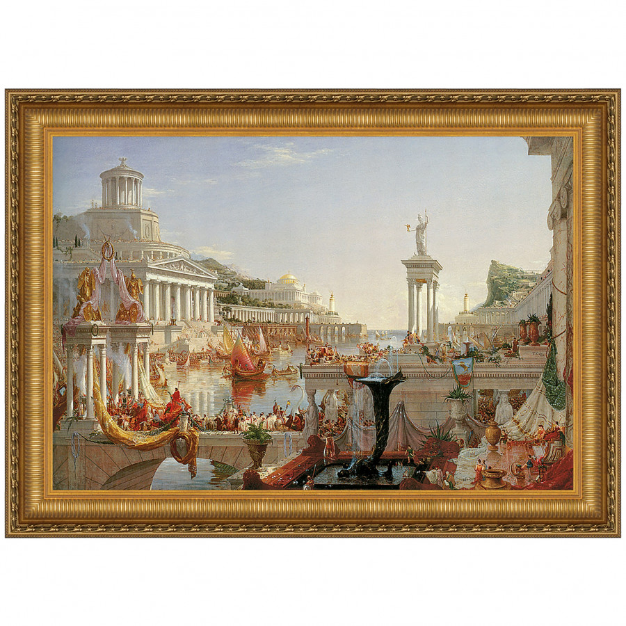 Toscano - Consummation of Empire Framed Canvas Replica Painting