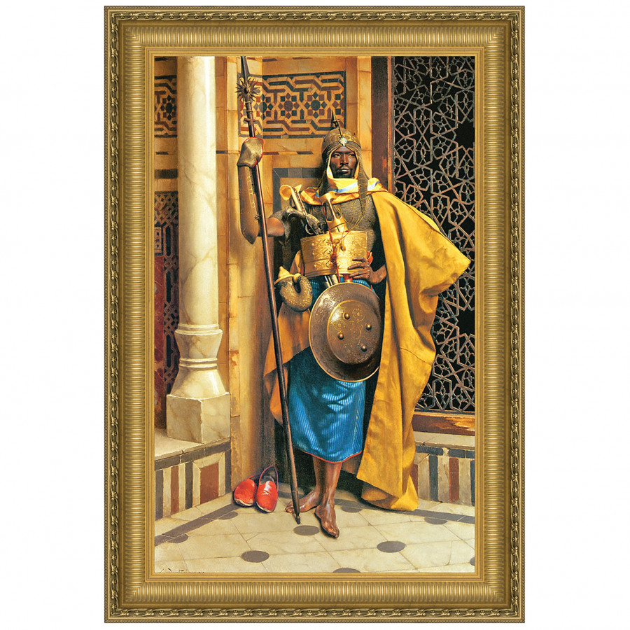 Toscano - Palace Guard Framed Canvas Replica Painting