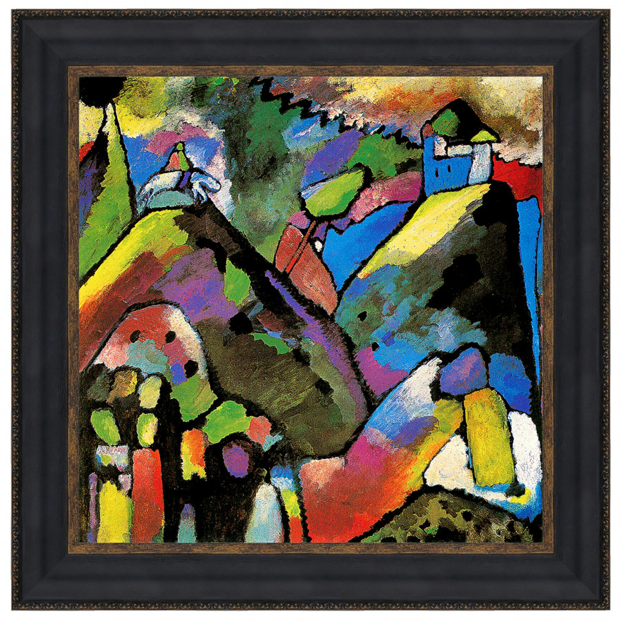 Toscano - Improvisation IX Framed Canvas Replica Painting