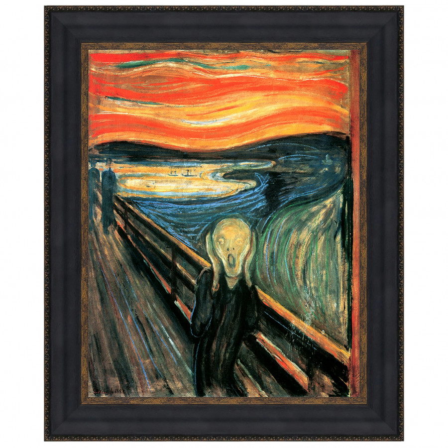 Toscano - The Scream Framed Canvas Replica Painting