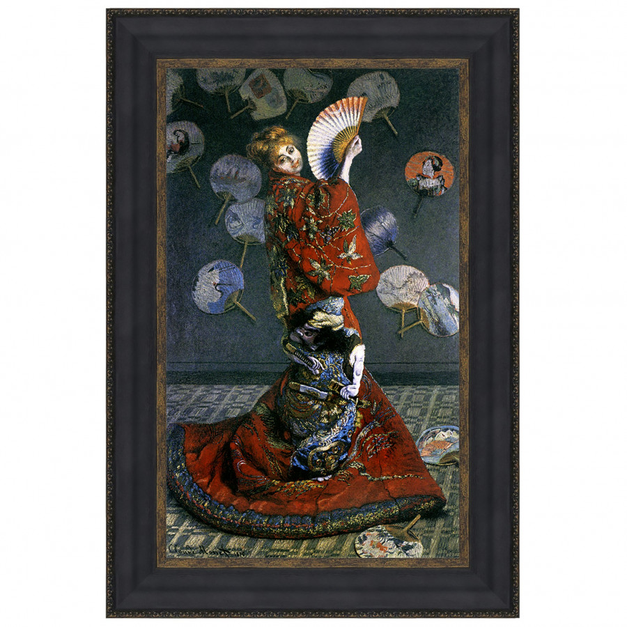 Toscano - La Japonaise Framed Canvas Replica Painting