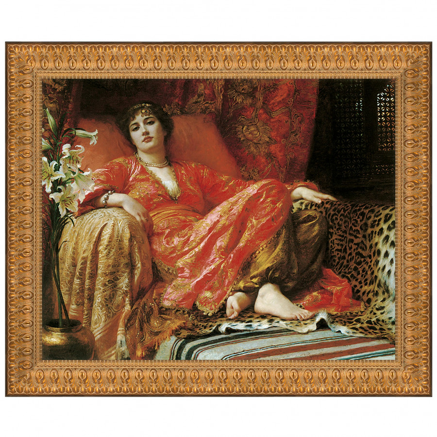 Toscano - Leila (Passion) Framed Canvas Replica Painting