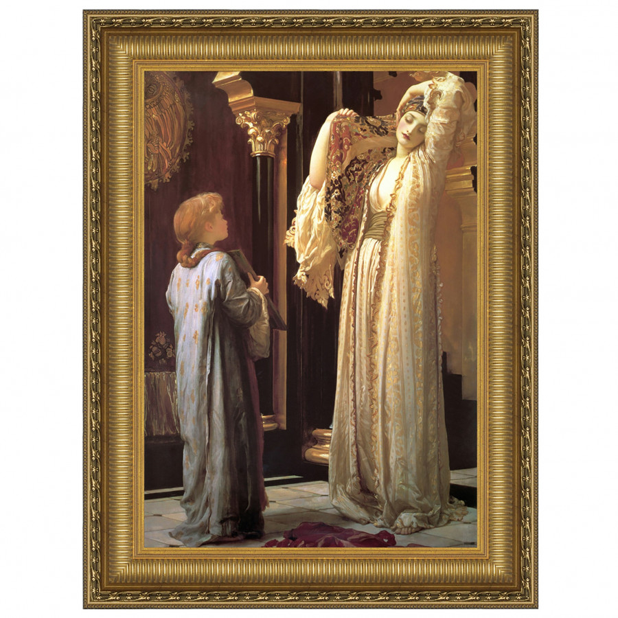 Toscano - The Light of the Harem Framed Canvas Replica Painting