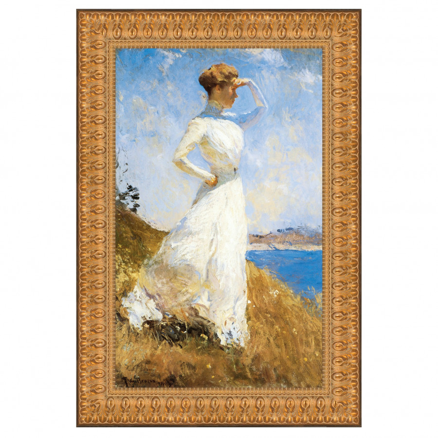 Toscano - Sunlight Framed Canvas Replica Painting