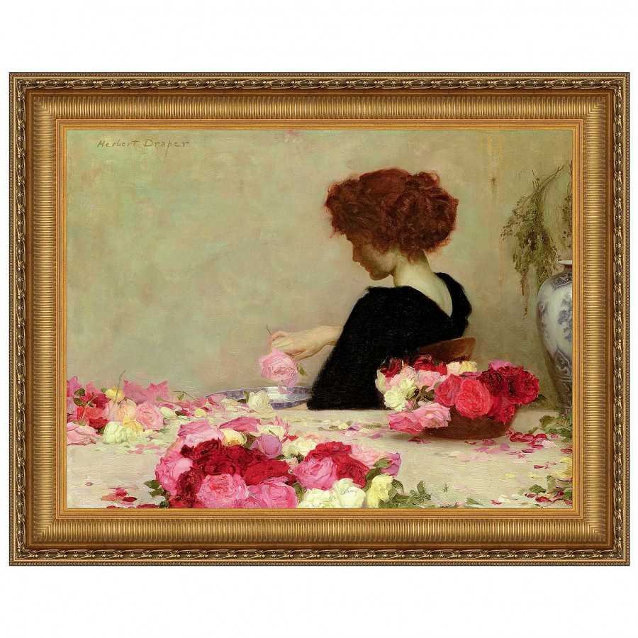 Toscano - Potpourri Framed Canvas Replica Painting