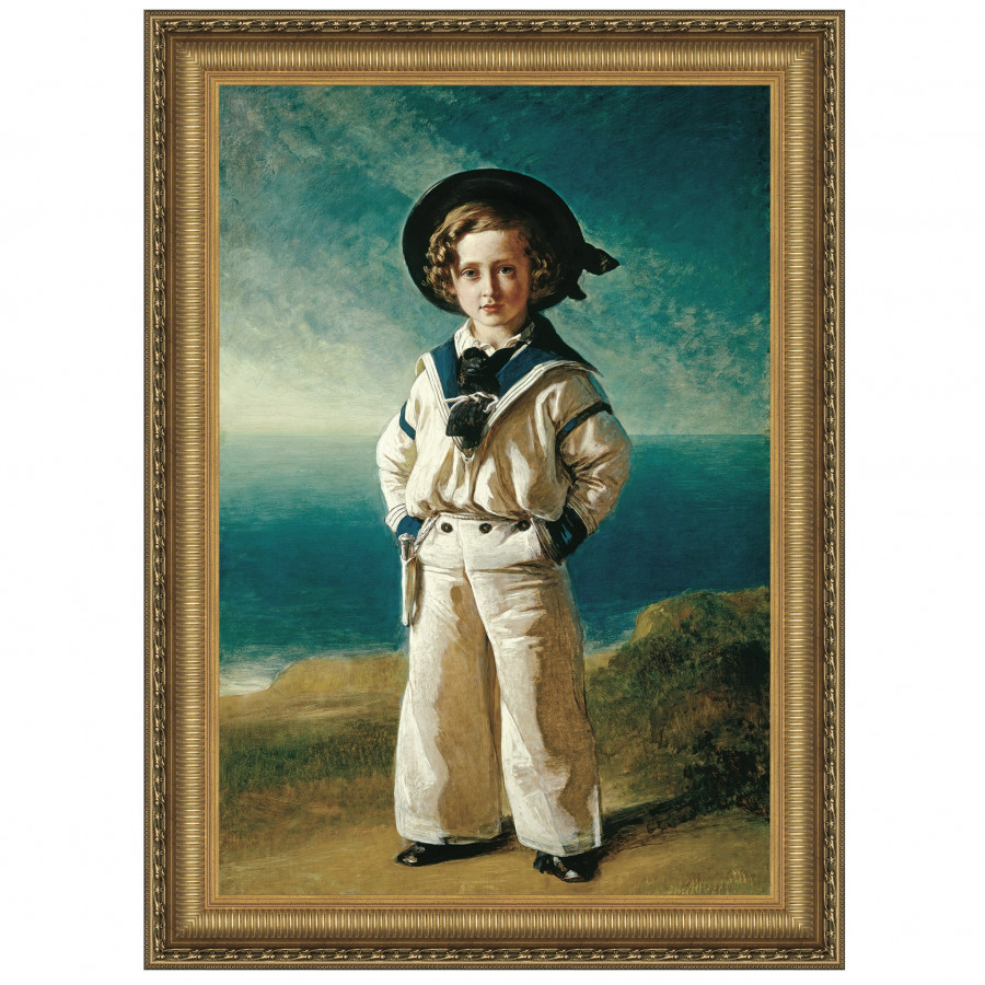 Toscano - Albert Edward Prince of Wales Framed Canvas Replica Painting
