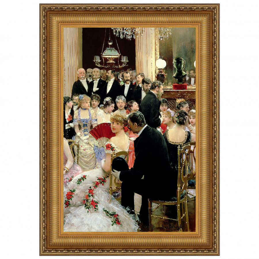 Toscano - The Soiree Framed Canvas Replica Painting