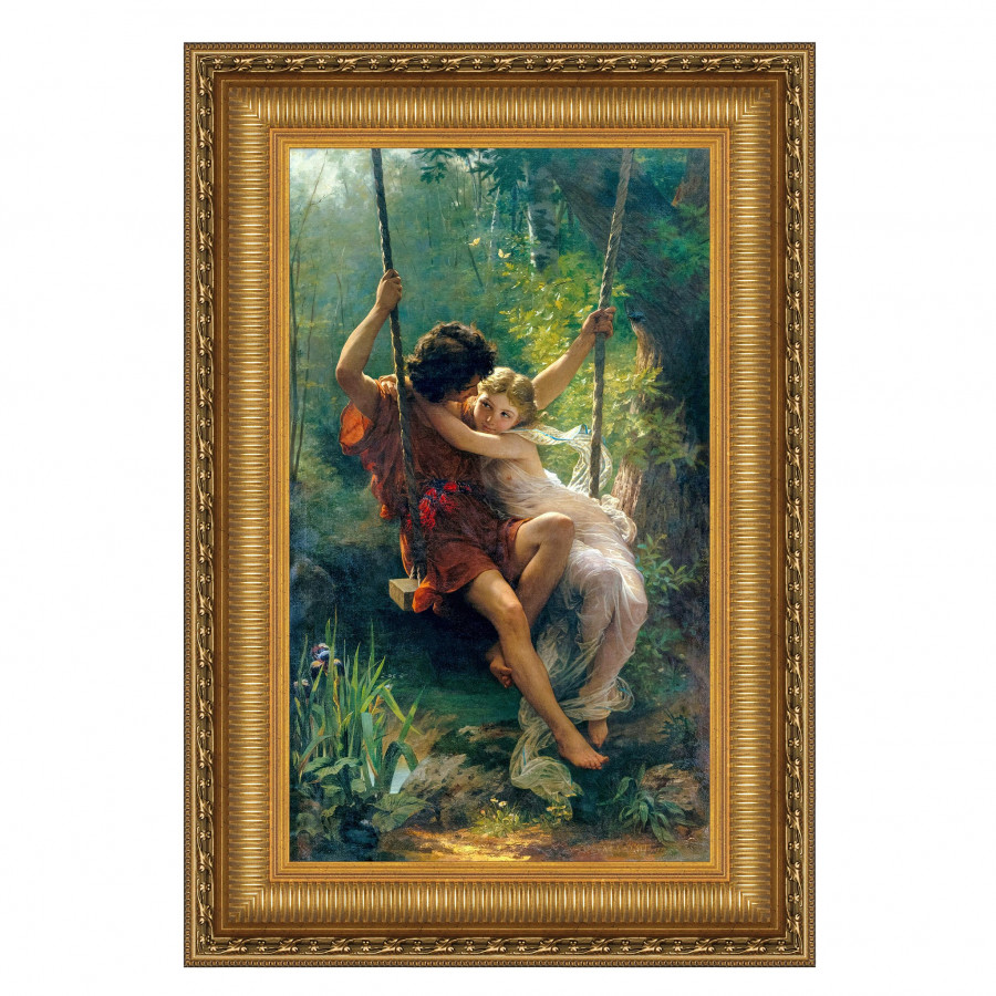 Toscano - Le Printemps (Springtime) Framed Canvas Replica Painting