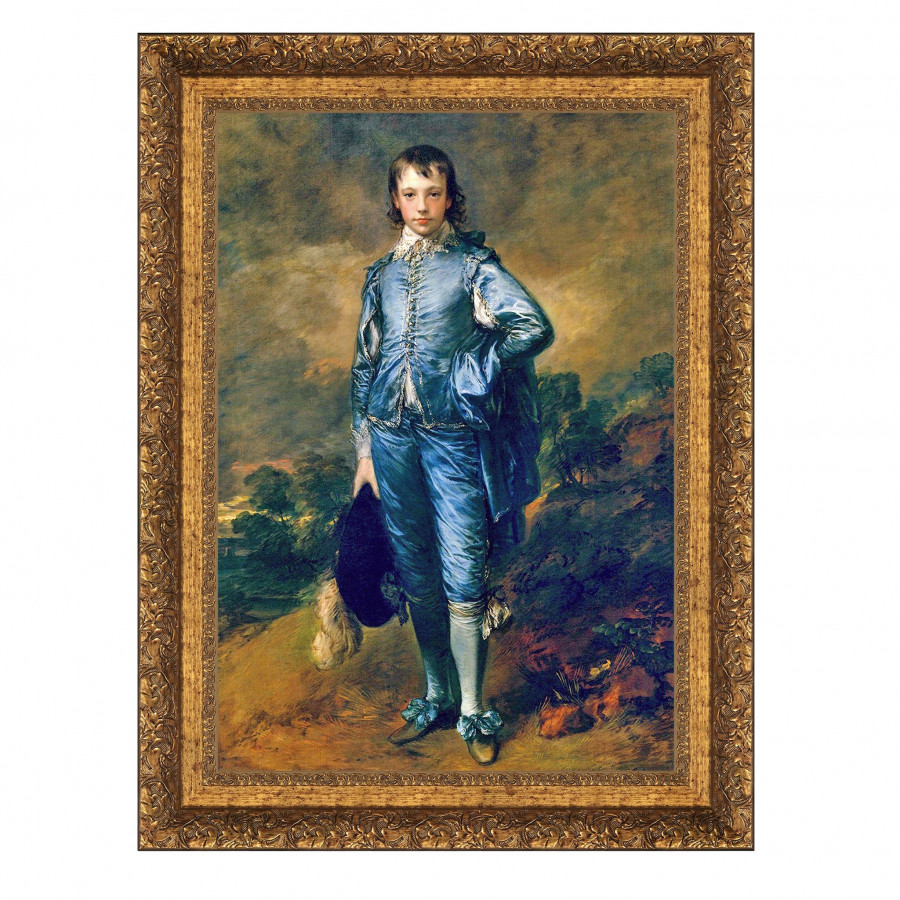 Toscano - The Blue Boy Framed Canvas Replica Painting