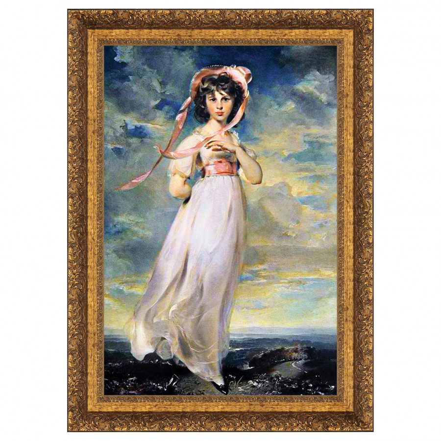 Toscano - Pinkie Framed Canvas Replica Painting