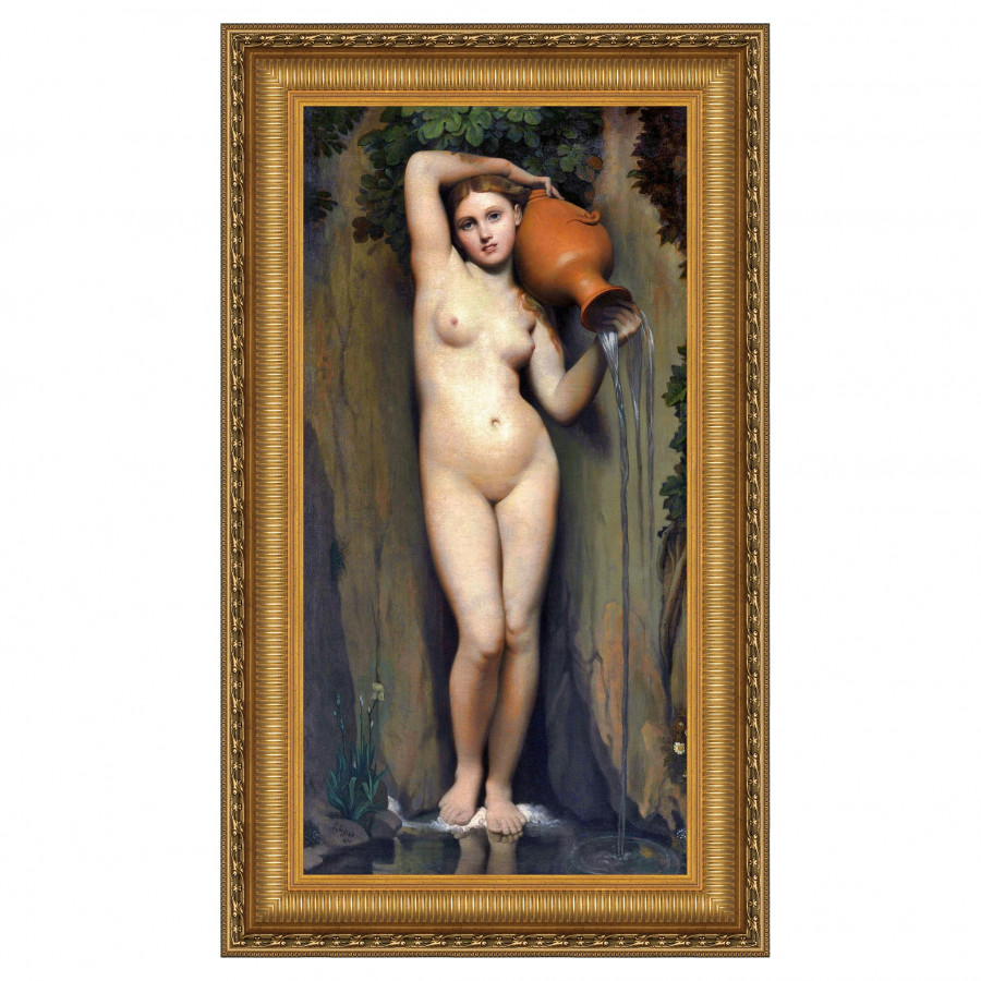 Toscano - The Source Framed Canvas Replica Painting