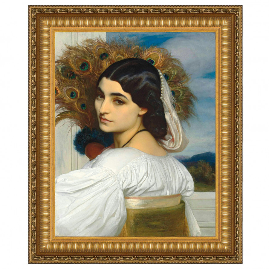 Toscano - Pavonia Framed Canvas Replica Painting
