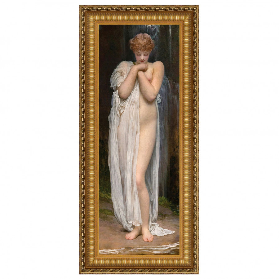 Toscano - Crenaia the Nymph of the Dargle Framed Canvas Replica Painting
