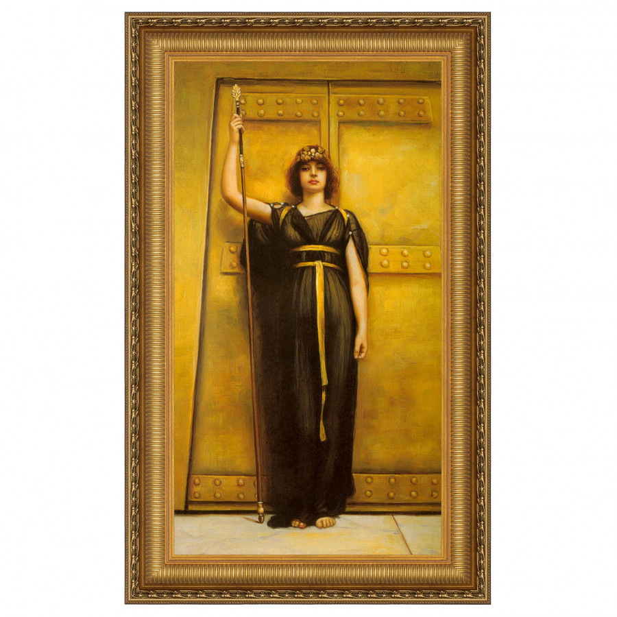 Toscano - The Priestess Framed Canvas Replica Painting