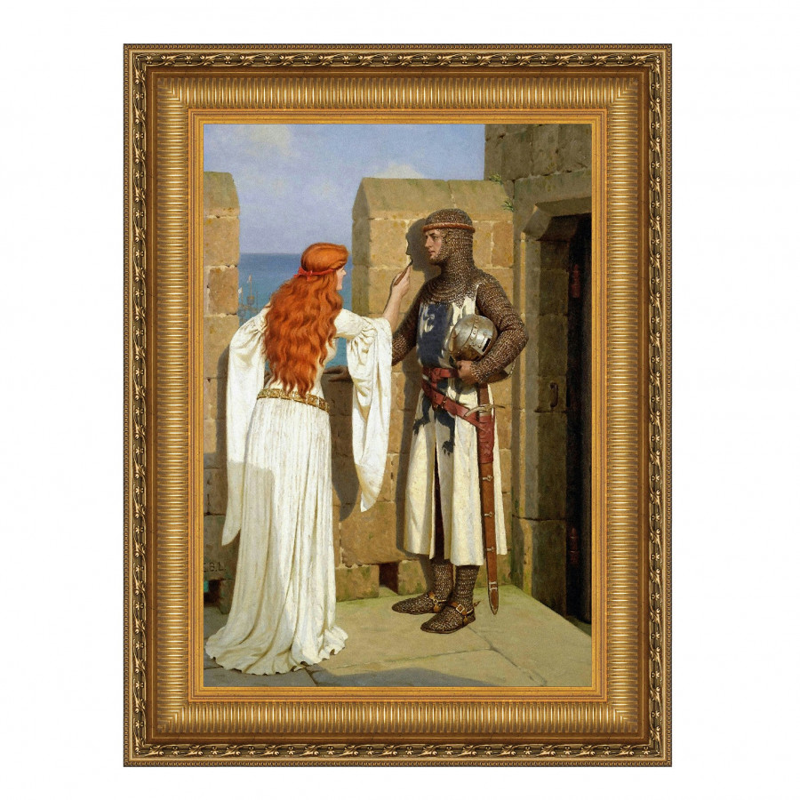 Toscano - The Shadow Framed Canvas Replica Painting
