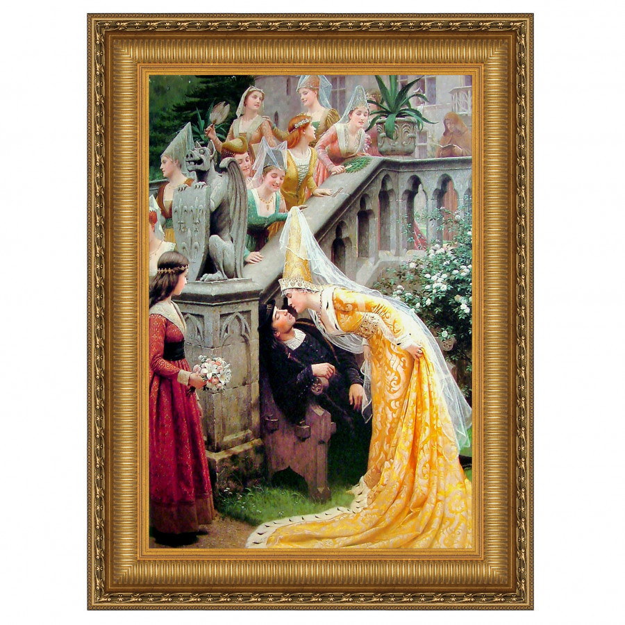 Toscano - Alain Chartier Framed Canvas Replica Painting