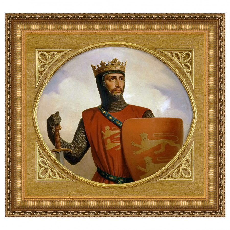 Toscano - Robert Curthose Framed Canvas Replica Painting