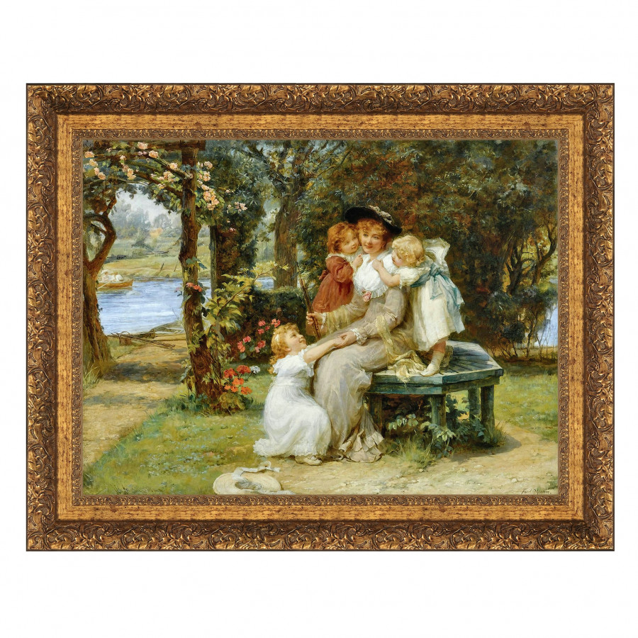 Toscano - Me Too Framed Canvas Replica Painting