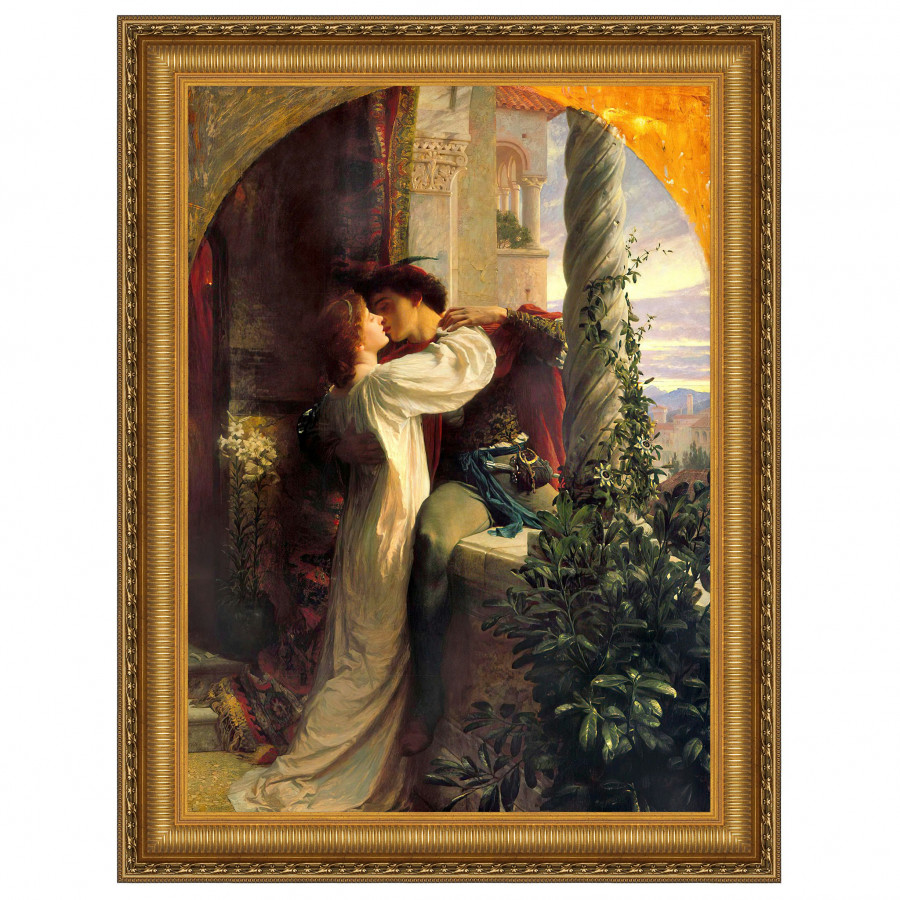 Toscano - Romeo and Juliet Framed Canvas Replica Painting