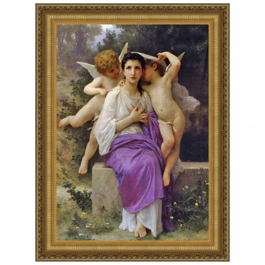 Toscano - The Heart’s Awakening Framed Canvas Replica Painting