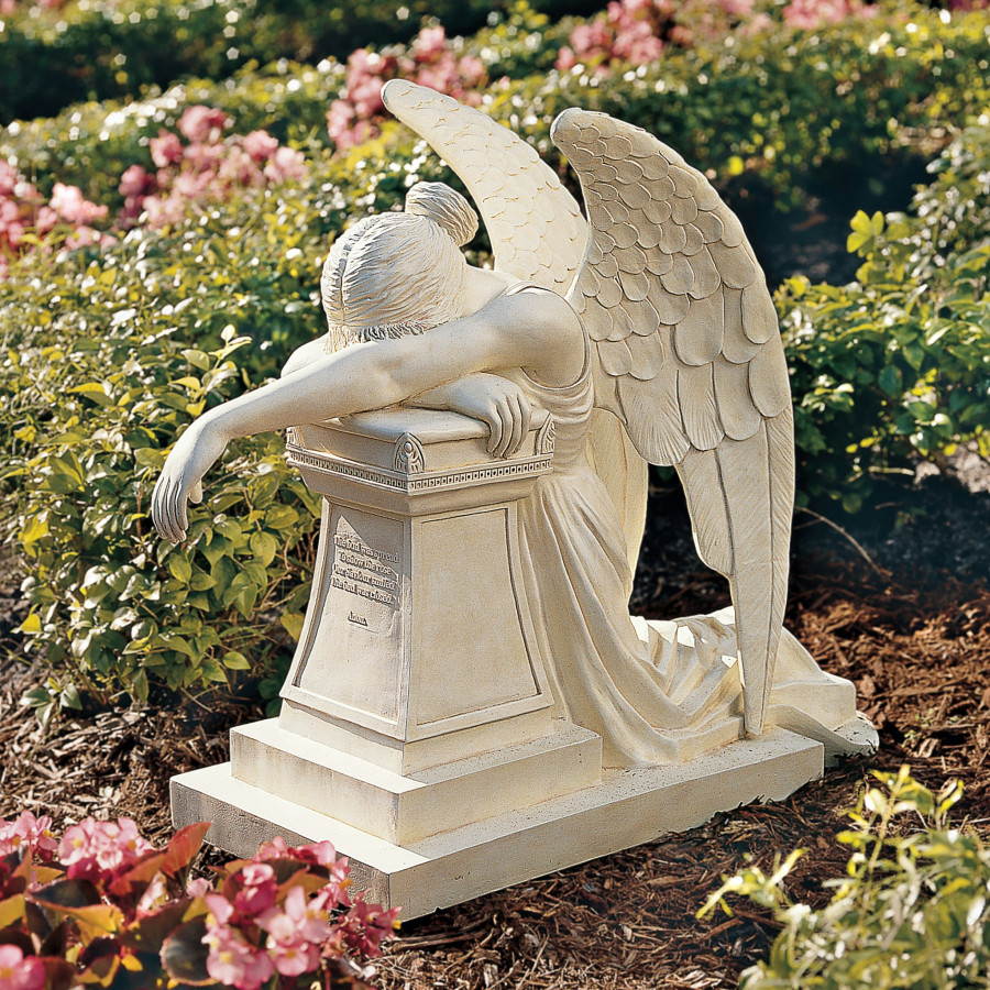 Toscano - Angel of Grief Monument Statue
