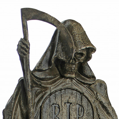 Toscano - Rest in Pieces Grim Reaper Tombstone Statue