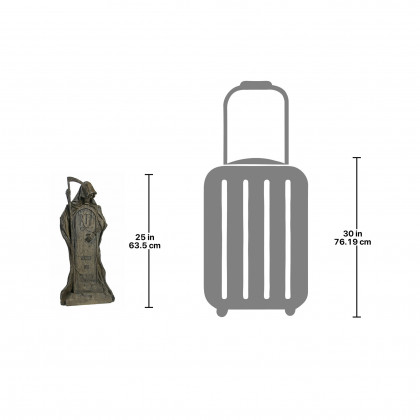 Toscano - Rest in Pieces Grim Reaper Tombstone Statue