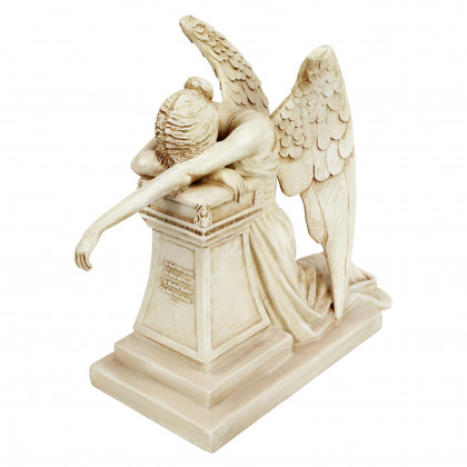 Toscano Angel of Grief Monument Statue - Small