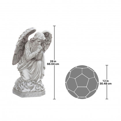 Toscano - The Praying Basilica Angel Statue