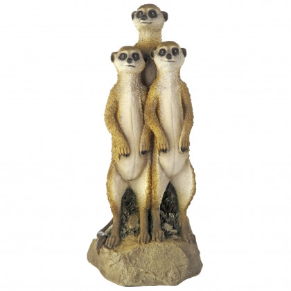 Toscano - The Meerkat Gang Statue