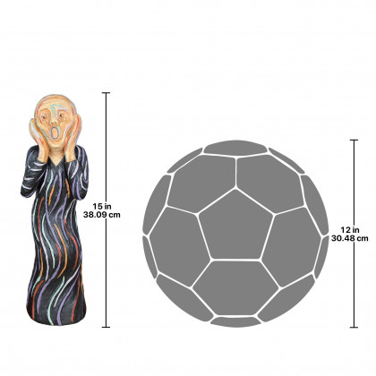 Toscano The Silent Scream Statue - Medium