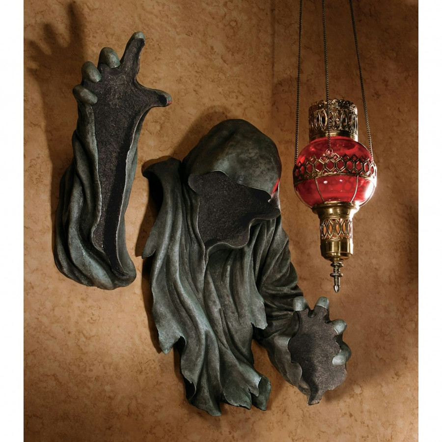 Toscano - The Creeper Gothic Grim Reaper Wall Sculpture