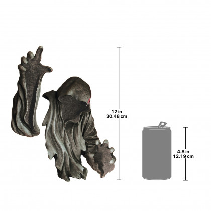 Toscano - The Creeper Gothic Grim Reaper Wall Sculpture
