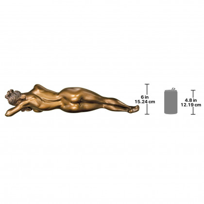 Toscano - Restless Beauty Nude Wall Sculpture