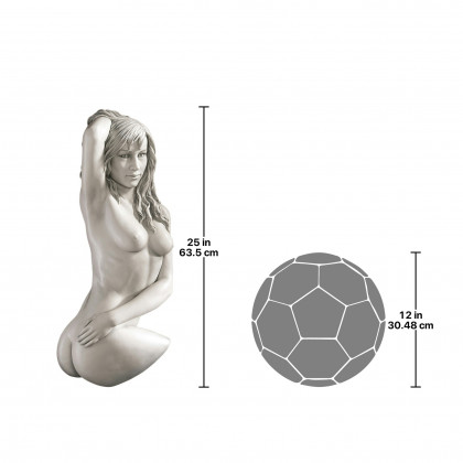 Toscano - The Twist Nude Wall Sculpture