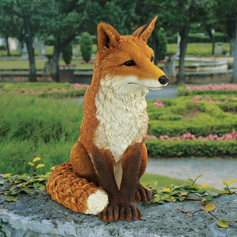 Toscano - Simon the Fox Garden Statue