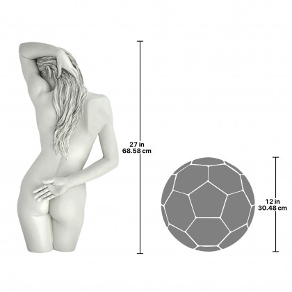 Toscano - Sweet Surrender Nude Wall Sculpture