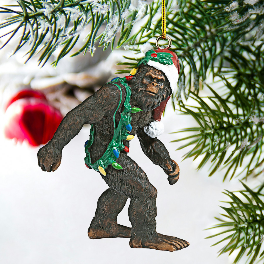 Toscano - Bigfoot the Yeti Holiday Ornament