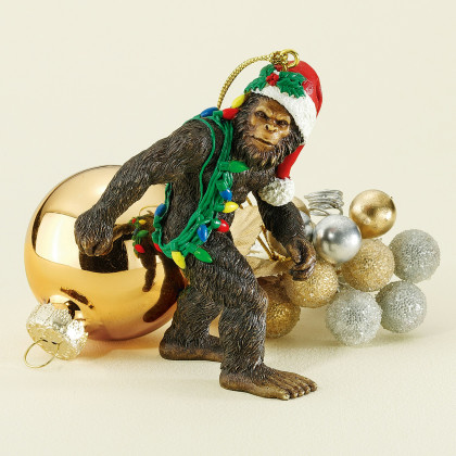 Toscano - Bigfoot the Yeti Holiday Ornament