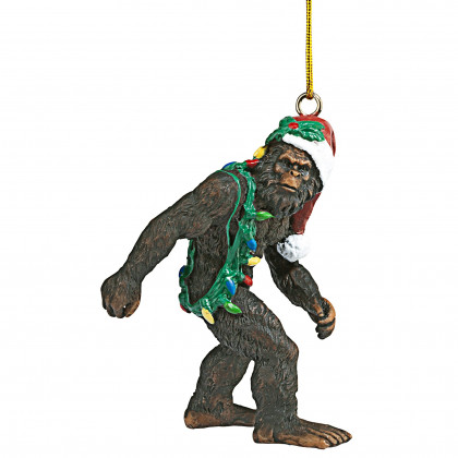 Toscano - Bigfoot the Yeti Holiday Ornament