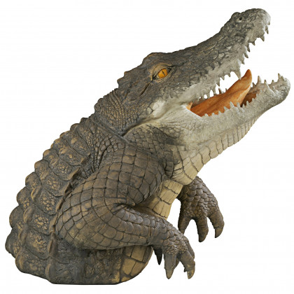 Toscano - Snapping Swamp Gator Statue