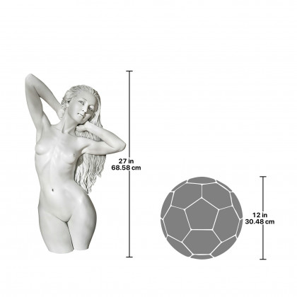 Toscano - Rachel Way Contemporary Venus Nude Wall Sculpture