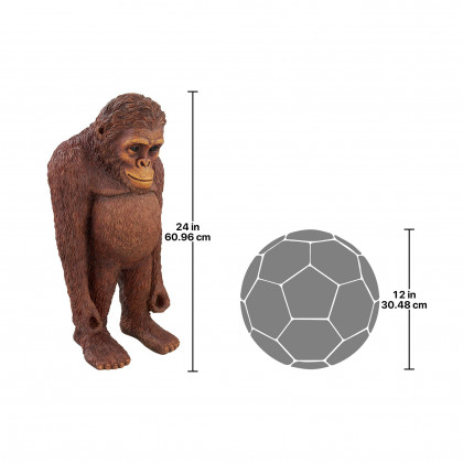 Toscano - Javathe Bashful Orangutan Statue