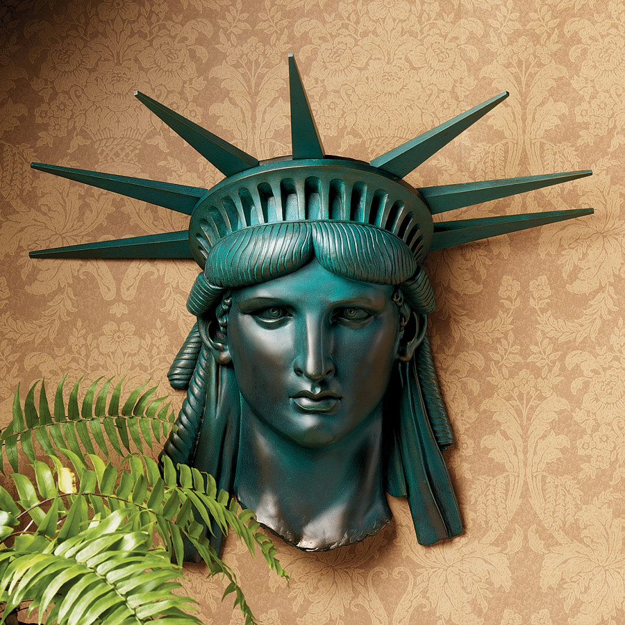 Toscano - Statue of Liberty Frieze (1886) Wall Sculpture
