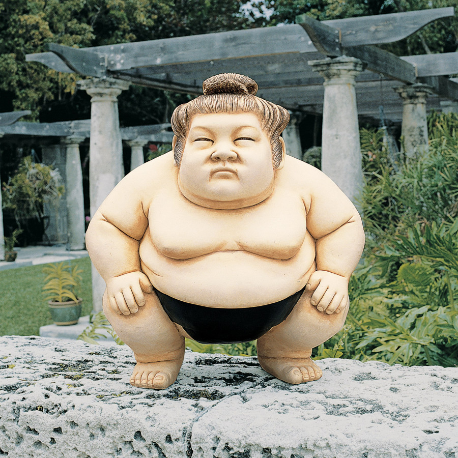 Toscano - Basho the Sumo Wrestler Sculpture