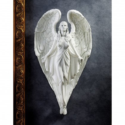 Toscano - Spiritual Path Angel Wall Sculpture