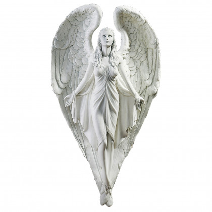Toscano - Spiritual Path Angel Wall Sculpture