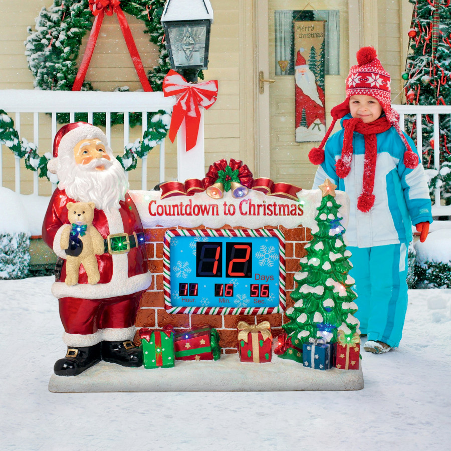 Toscano - Santa Countdown to Christmas Digital Sculpture