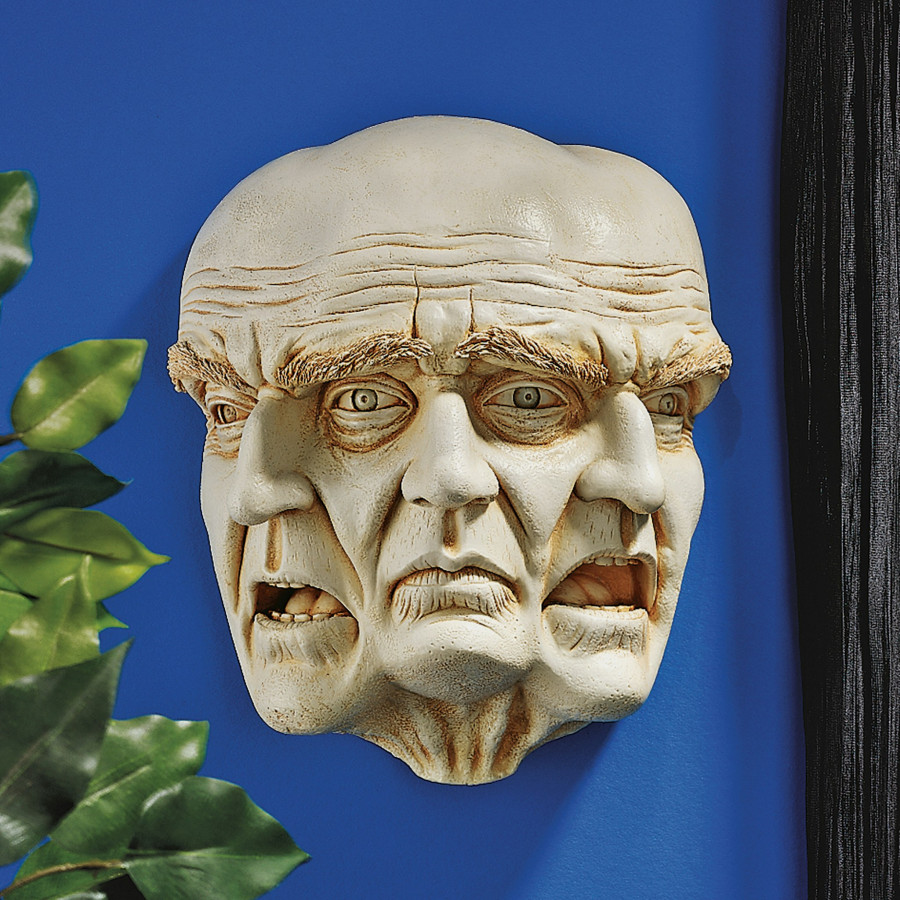 Toscano - The Nightmare Screaming Man Wall Sculpture