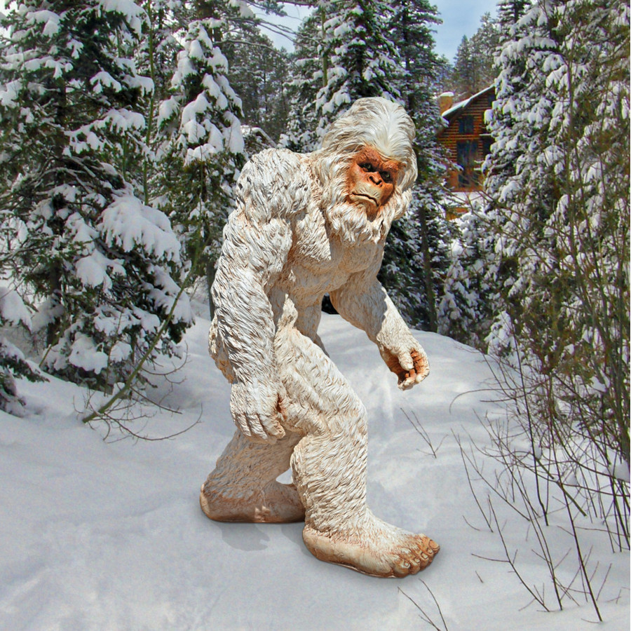Toscano Abominable Snowman Yeti Statue - Medium